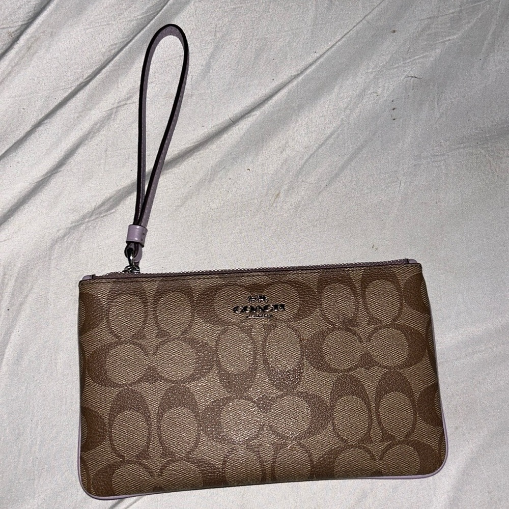 Coach wrist bag